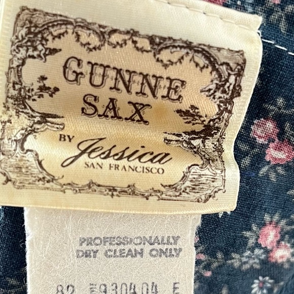 VINTAGE Gunne Sax 70s Dress-sz 7 - Picture 8 of 8